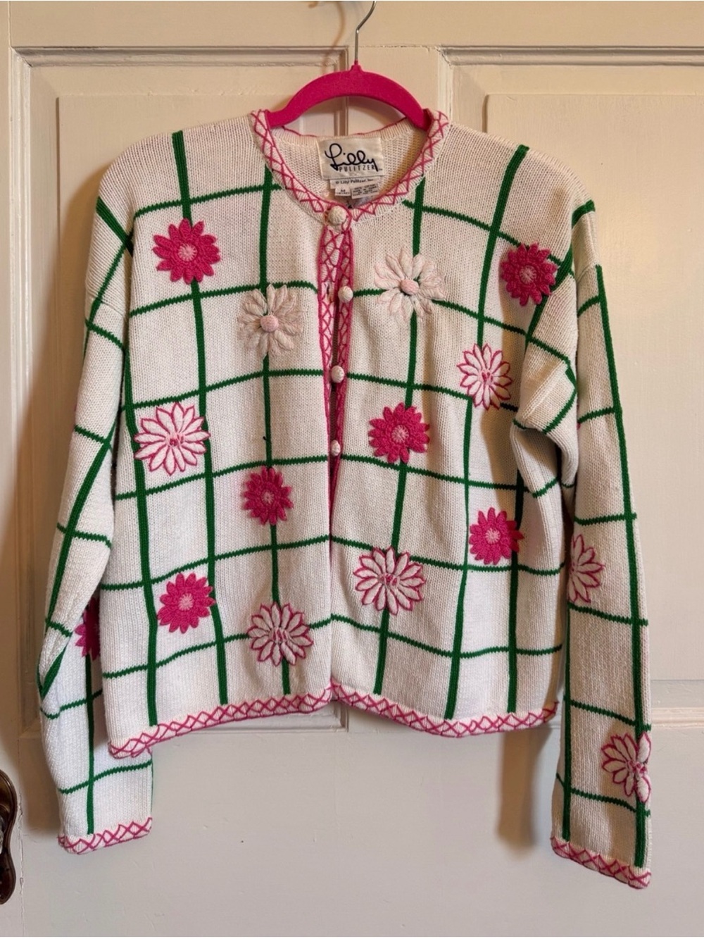Vintage Lilly Pulitzer Cardigan cottage core